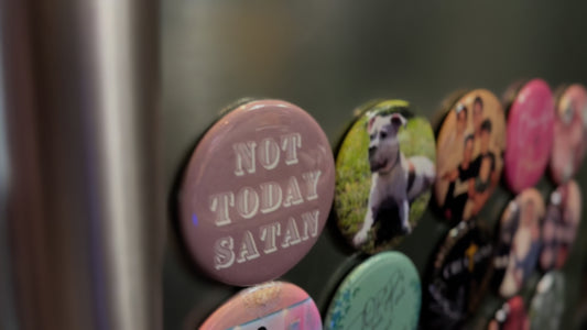 Custom Round Photo Magnet 58mm (2.25in)
